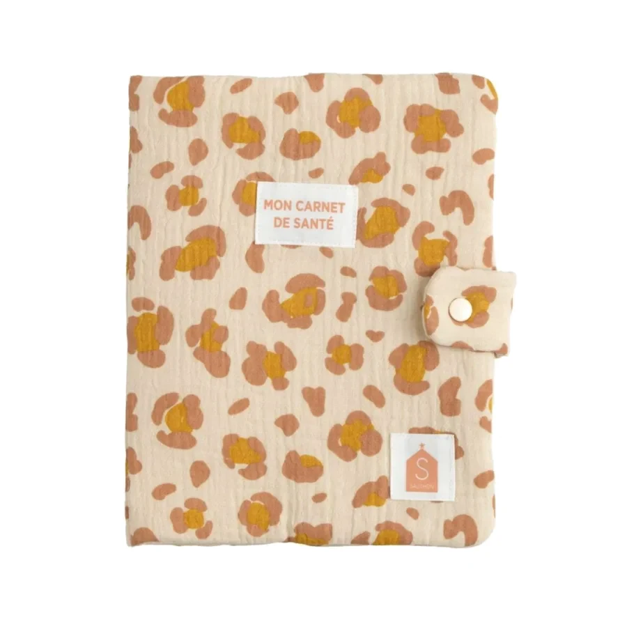 Carnet de santé léopard Sauthon, photo du produit